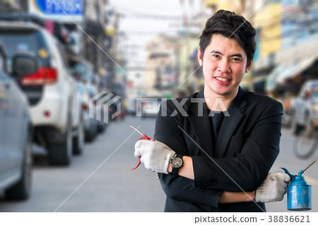 Asian men wearing suits Asian men wearing suits 38836621