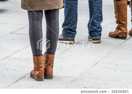 Fashion look of girl dressed in casual style in 38836861