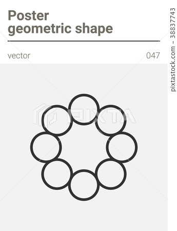 Poster minimal geometric vector shape Poster minimal geometric vector shape 38837743