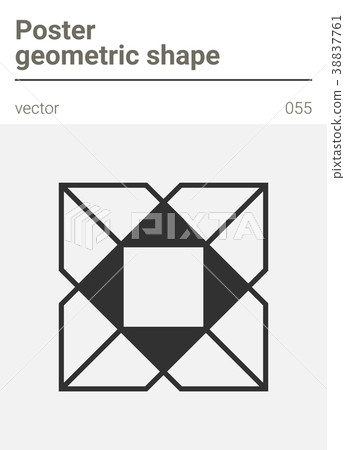 Poster minimal geometric vector shape Poster minimal geometric vector shape 38837761