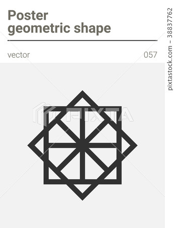 Poster minimal geometric vector shape  38837762