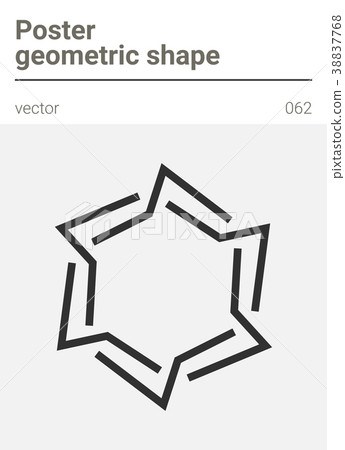 Poster minimal geometric vector shape Poster minimal geometric vector shape 38837768