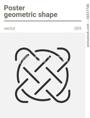 Poster minimal geometric vector shape Poster minimal geometric vector shape 38837786
