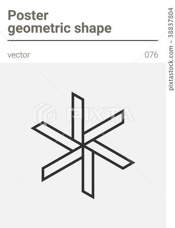 Poster minimal geometric vector shape Poster minimal geometric vector shape 38837804