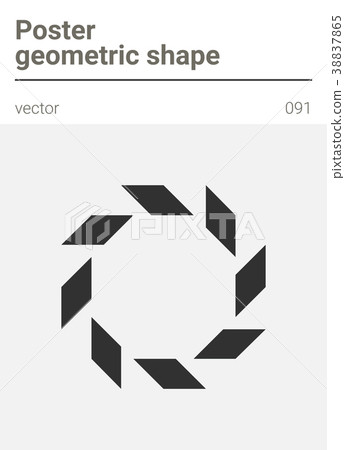 Poster minimal geometric vector shape Poster minimal geometric vector shape 38837865