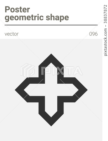 Poster minimal geometric vector shape  38837872