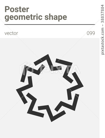 Poster minimal geometric vector shape Poster minimal geometric vector shape 38837884