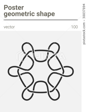 Poster minimal geometric vector shape Poster minimal geometric vector shape 38837894