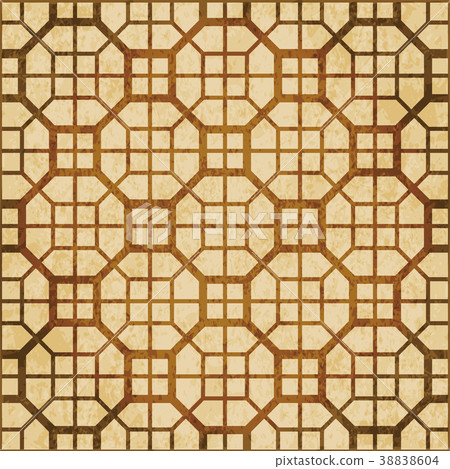 Retro brown Islam seamless geometry pattern 38838604