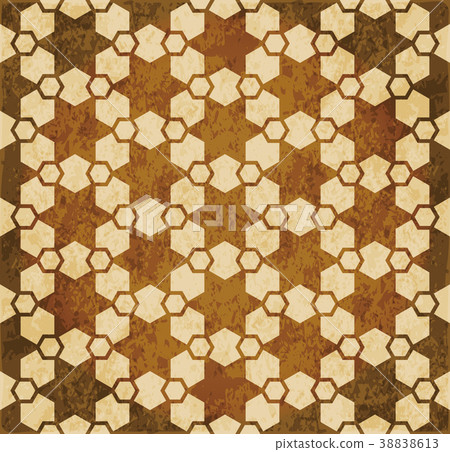 Retro brown Islam seamless geometry pattern Retro brown Islam seamless geometry pattern 38838613