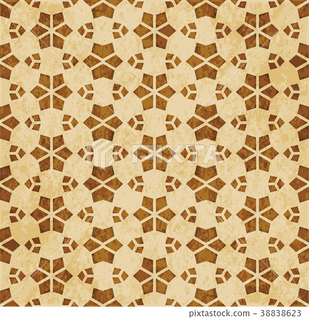 Retro brown Islam seamless geometry pattern Retro brown Islam seamless geometry pattern 38838623