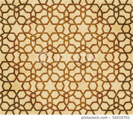 Retro brown Islam seamless geometry pattern Retro brown Islam seamless geometry pattern 38838702