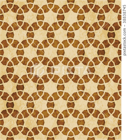 Retro brown Islam seamless geometry pattern Retro brown Islam seamless geometry pattern 38838745