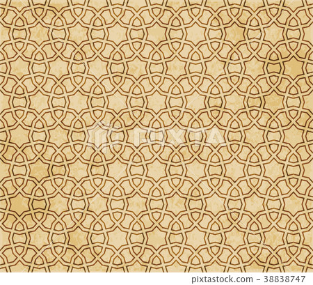 Retro brown Islam seamless geometry pattern Retro brown Islam seamless geometry pattern 38838747