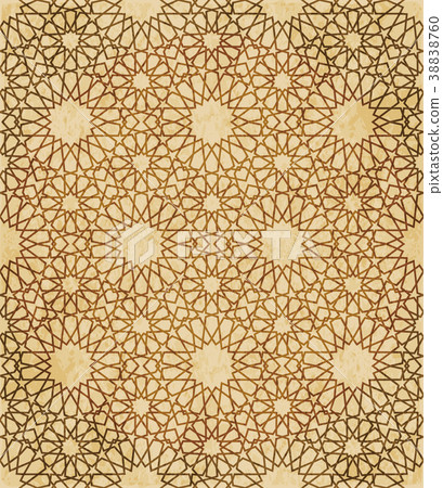 Retro brown Islam seamless geometry pattern Retro brown Islam seamless geometry pattern 38838760
