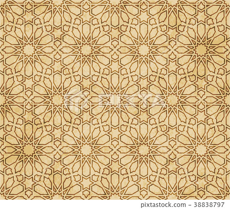 Retro brown Islam seamless geometry pattern Retro brown Islam seamless geometry pattern 38838797