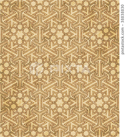Retro brown Islam seamless geometry pattern Retro brown Islam seamless geometry pattern 38838830