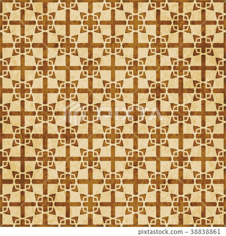 Retro brown Islam seamless geometry pattern Retro brown Islam seamless geometry pattern 38838861