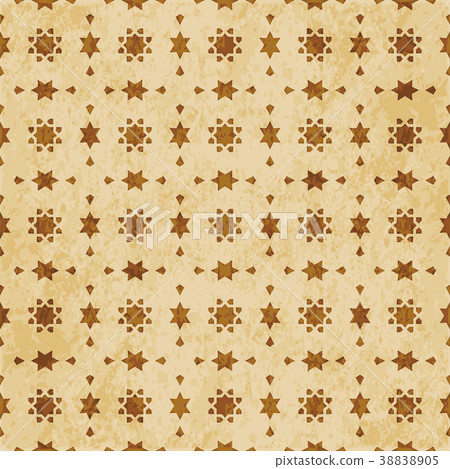 Retro brown Islam seamless geometry pattern Retro brown Islam seamless geometry pattern 38838905