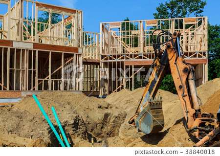 construction house framing  under construction 38840018