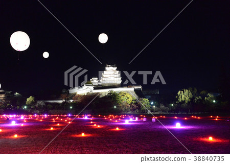 Japan Himeji Castle Fantasy Illumination 38840735