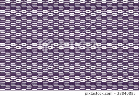 Japanese pattern Yaburashi ancient purple 38840883