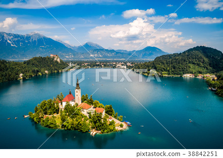 Slovenia - resort Lake Bled. 38842251