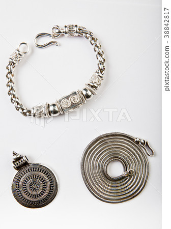 Silver chain Mandala bracelet Silver chain Mandala bracelet 38842817