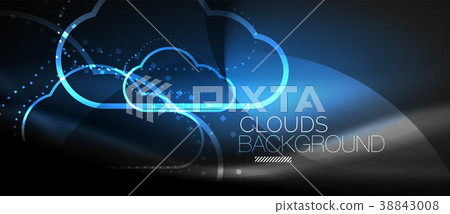 Vector cloud computing, storage concept Vector cloud computing, storage concept 38843008