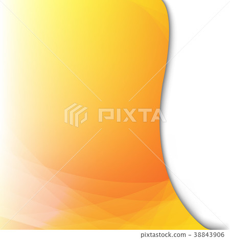 Orange Poster With Line 38843906