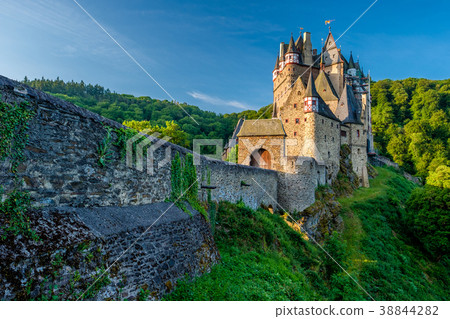 Burg Eltz castle in Rhineland-Palatinate, Germany. Burg Eltz castle in Rhineland-Palatinate, Germany. 38844282