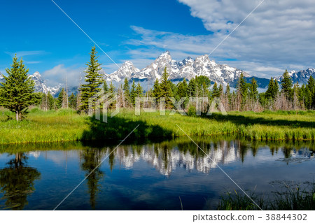 Mountains in Grand Teton  38844302