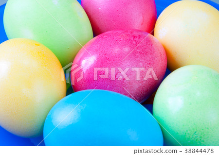 colorful traditional Easter eggs colorful traditional Easter eggs 38844478