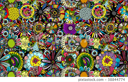 Floral seamless pattern for your design Floral seamless pattern for your design 38844774