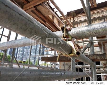 Scaffolding connector detail 38845303