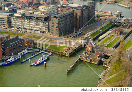 Ship port of Rotterdam 38848515