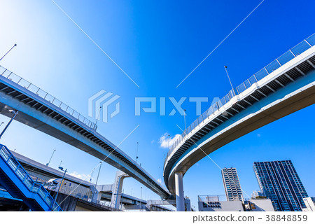 Shinon交界處高架高速公路 Shinon交界處高架高速公路 38848859