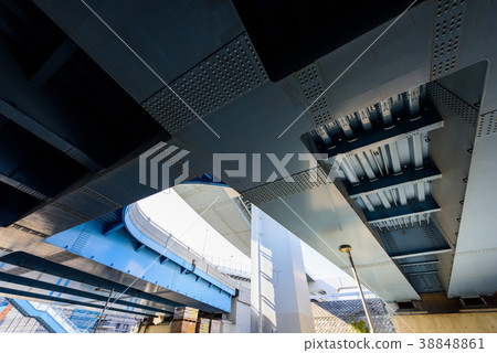 Underpass under junction 38848861