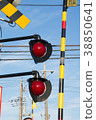 Railroad crossing	 38850641