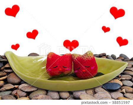 Strawberry Cat in Boat Strawberry Cat in Boat 38851597