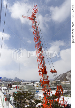 施工現場（起重機） 38852499