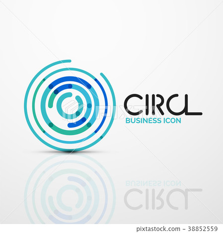 Abstract Swirl Lines Symbol Circle Logo Icon Stock Illustration 38852559 Pixta Download icons in all formats or edit them for your designs. pixta