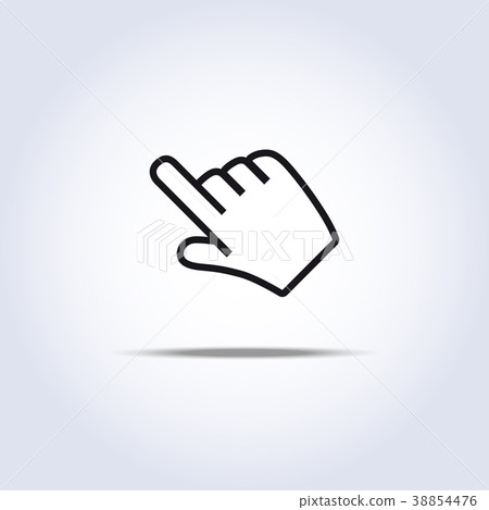hand cursor hand cursor 38854476