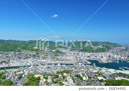 Nagasaki prefecture Nagasaki city scenery Nagasaki prefecture Nagasaki city scenery 38854492