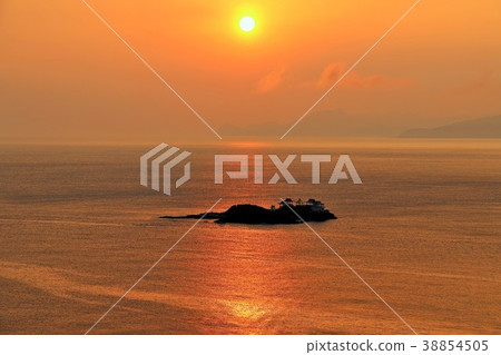 在兵庫縣Gogashima閃耀的大風景 在兵庫縣Gogashima閃耀的大風景 38854505