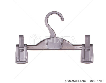 Hanger pants with clips. Hanger pants with clips. 38857709