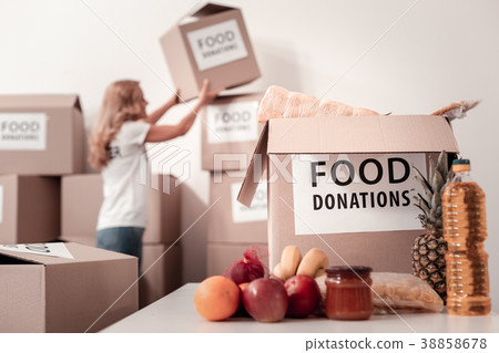 Close up of big food box that being ready for Close up of big food box that being ready for 38858678
