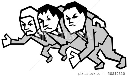 Businessman who formed scrum Businessman who formed scrum 38859810