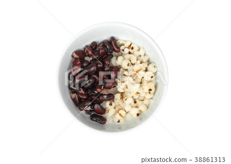 Black bean and Pivot in sweet coconut cream  38861313