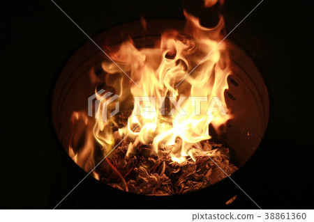 Burn silver and gold paper for ancestors Burn silver and gold paper for ancestors 38861360